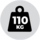 Capacitate de încărcare 110 kg